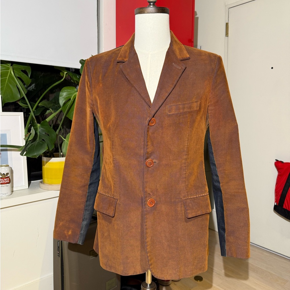 Jean Paul gualtier jeans denim corduroy jacket - Picture 4 of 10